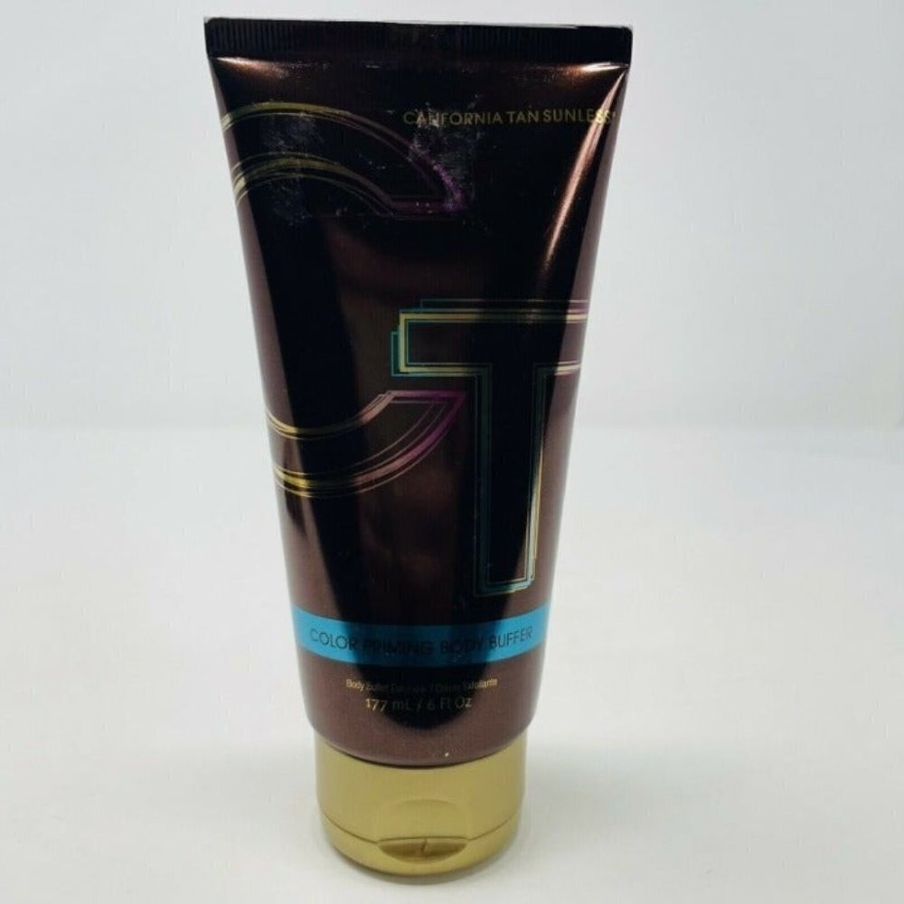 California Tan Color Priming Body‎ Buffer Exfoliator Creme Paraben Free 6 fl oz.